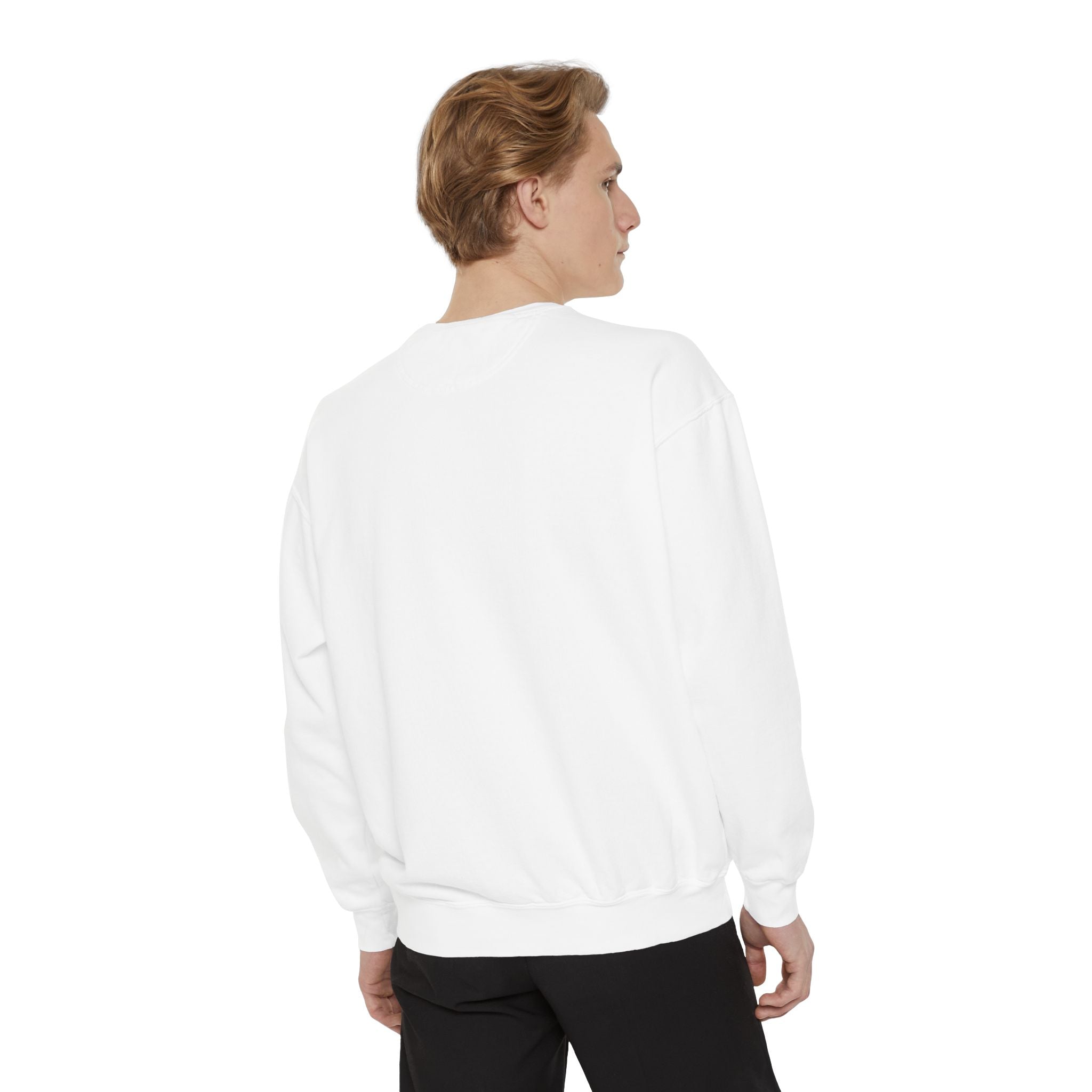After Hours Sweatshirt — Vintage Red Lettering Cozy Crewneck